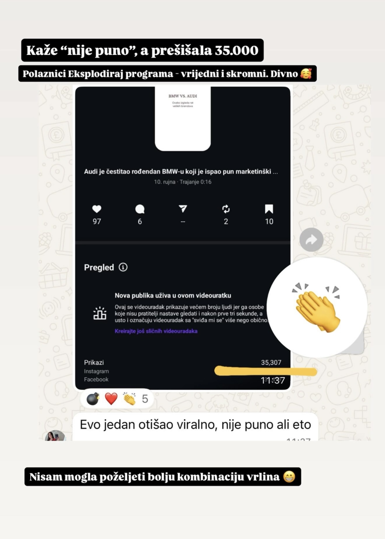 Eksplodiraj na Instagramu