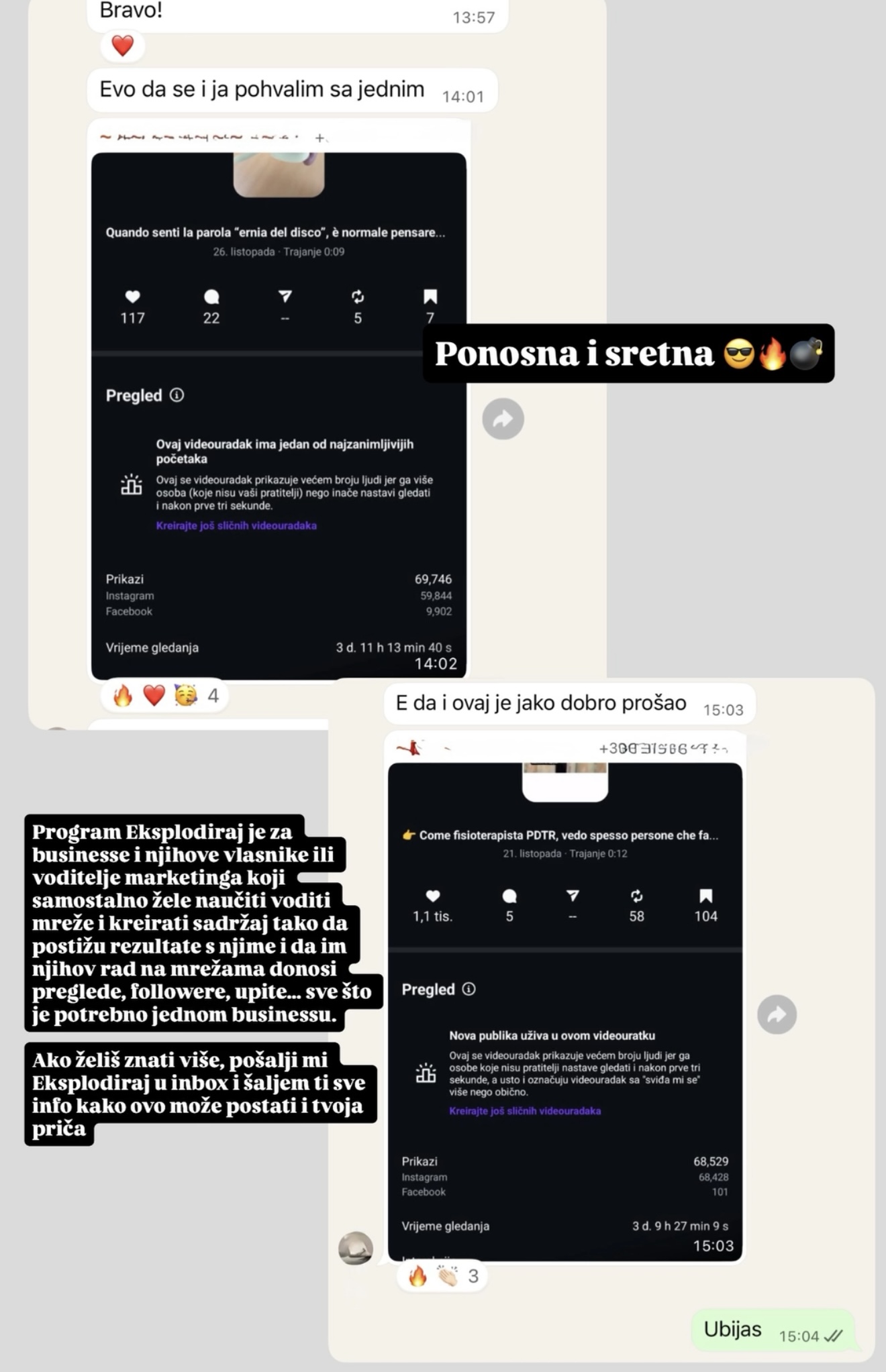Eksplodiraj na Instagramu
